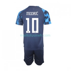 Maillot de Foot Croatie Modrić 10 Extérieur Coupe du monde 2022 - Enfant